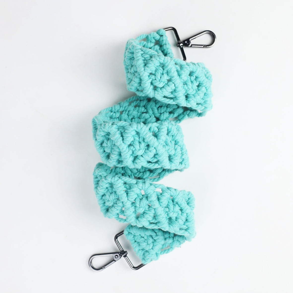 MACRAME STRAP TURQUOISE